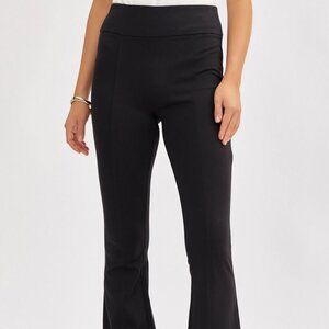 PLUS SIZE DEAR SCARLETT PERFECT FIT PANTS - BLACK